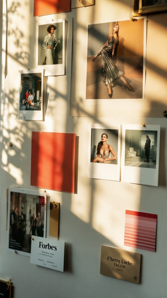 Press mood board