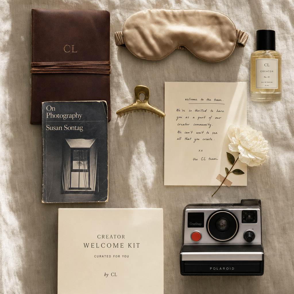 Cherry Locke creator welcome kit